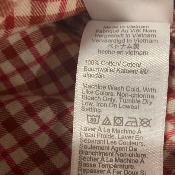 J.Crew Flannel squareneck ruffle top - Picture 7 of 10